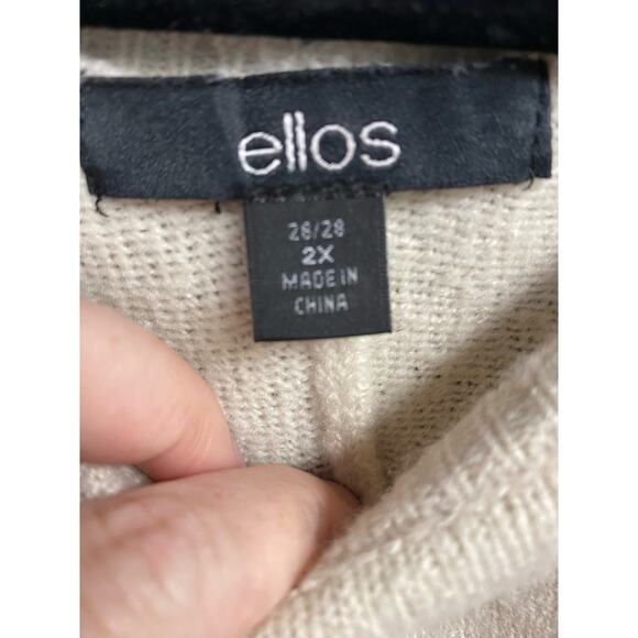 Ellos women’s sweater pullover with button detail, $25, 2x (b42) - Picture 3 of 8